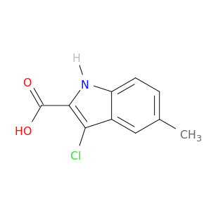 3-Chloro-5-methyl-1H-indole-2-carboxylic Acid