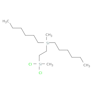 Silane, dichloro[2-(dihexylmethylsilyl)ethyl]methyl-