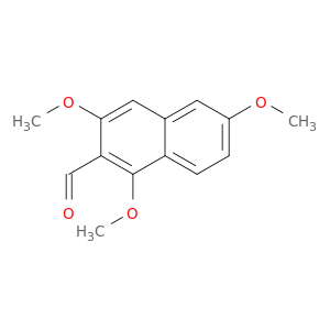 2-Naphthalenecarboxaldehyde, 1,3,6-trimethoxy-