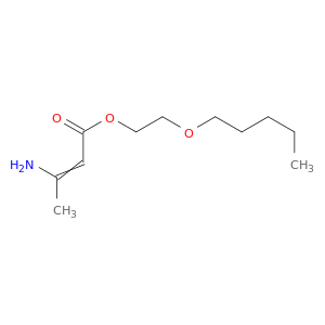 2-Butenoic acid, 3-amino-, 2-(pentyloxy)ethyl ester