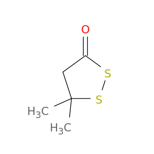 1,2-Dithiolan-3-one, 5,5-dimethyl-