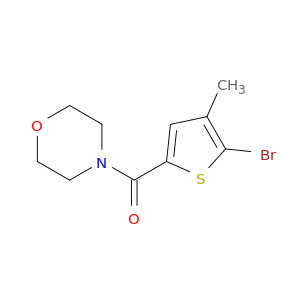 Morpholine, 4-[(5-bromo-4-methyl-2-thienyl)carbonyl]-