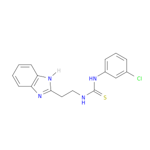 Thiourea, N-[2-(1H-benzimidazol-2-yl)ethyl]-N'-(3-chlorophenyl)-