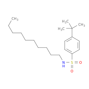 Benzenesulfonamide, N-decyl-4-(1,1-dimethylethyl)-