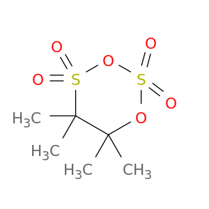 1,3,2,4-Dioxadithiane, 5,5,6,6-tetramethyl-, 2,2,4,4-tetraoxide