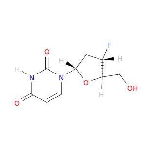 1-((2S,4S,5R)-4-Fluoro-5-(hydroxymethyl)tetrahydrofuran-2-yl)pyrimidine-2,4(1H,3H)-dione