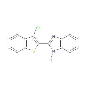 1H-Benzimidazole, 2-(3-chlorobenzo[b]thien-2-yl)-