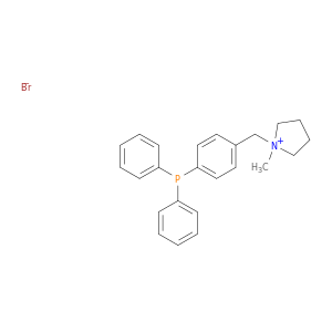 1-甲基-1-[4-(二苯基膦)苄基]吡咯烷鎓溴化物