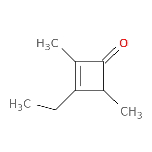 2-Cyclobuten-1-one, 3-ethyl-2,4-dimethyl-