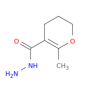 2H-Pyran-5-carboxylicacid, 3,4-dihydro-6-methyl-, hydrazide