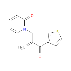 2(1H)-Pyridinone,1-[2-(3-thienylcarbonyl)-2-propen-1-yl]-