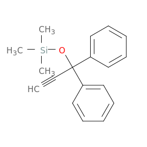 Silane, [(1,1-diphenyl-2-propynyl)oxy]trimethyl-