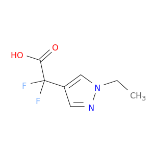 2-(1-ethyl-1H-pyrazol-4-yl)-2,2-difluoroacetic acid