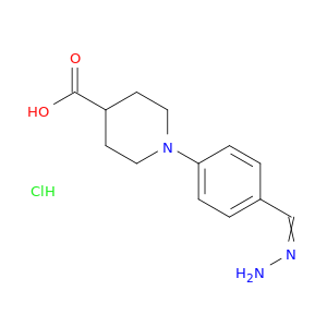 1-(4-carbamimidoylphenyl)piperidine-4-carboxylic acid HCl