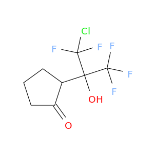 2-(1-chloro-1,1,3,3,3-pentafluoro-2-hydroxypropan-2-yl)cyclopentanone