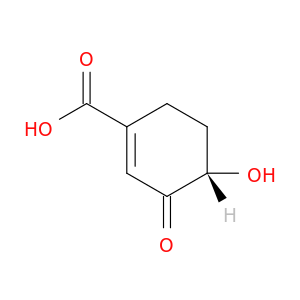1-Cyclohexene-1-carboxylicacid, 4-hydroxy-3-oxo-, (S)- (9CI)