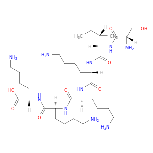 L-Lysine, L-seryl-L-isoleucyl-L-lysyl-L-lysyl-L-lysyl-