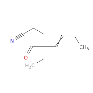 5-Octenenitrile, 4-ethyl-4-formyl-