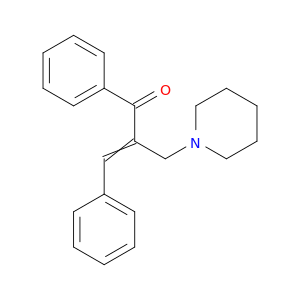 Chalcone, a-(piperidinomethyl)- (7CI,8CI)