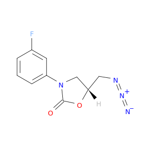 (5R)-5-(叠氮甲基)-3-(3-氟苯基)-2-恶唑烷酮