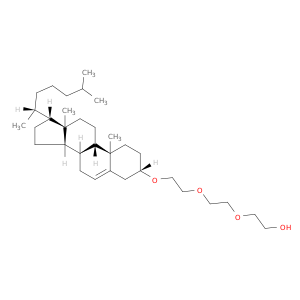 Ethanol, 2-[2-[2-[(3b)-cholest-5-en-3-yloxy]ethoxy]ethoxy]-