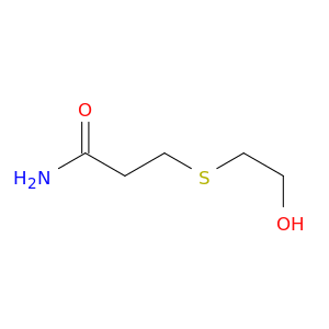 Propanamide, 3-[(2-hydroxyethyl)thio]-
