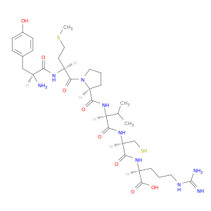 L-Arginine, L-tyrosyl-L-methionyl-L-prolyl-L-valyl-L-cysteinyl-