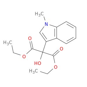 Propanedioic acid, hydroxy(1-methyl-1H-indol-3-yl)-, diethyl ester