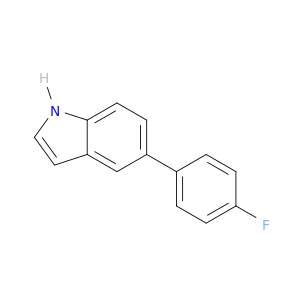 1H-Indole,5-(4-fluorophenyl)-