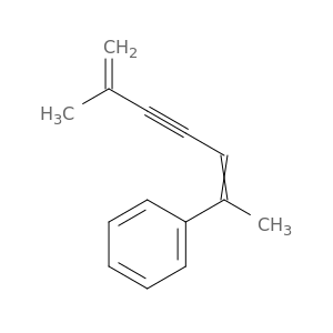 Benzene, (1,5-dimethyl-1,5-hexadien-3-ynyl)-