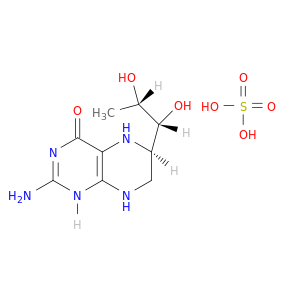 (6R)-2-氨基-6-[(1R,2S)-1,2-二羟基丙基]-5,6,7,8-四氢-4(1H)-蝶啶酮硫酸盐