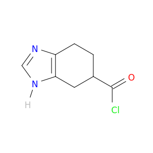 1H-Benzimidazole-5-carbonyl chloride, 4,5,6,7-tetrahydro- (9CI)