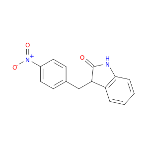 2H-Indol-2-one,1,3-dihydro-3-[(4-nitrophenyl)methyl]-