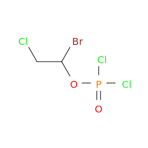 Phosphorodichloridic acid, 1-bromo-2-chloroethyl ester