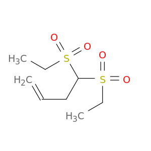1-Butene,4,4-bis(ethylsulfonyl)-