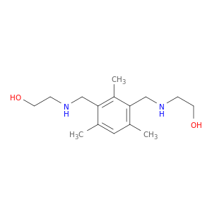 Ethanol, 2,2'-[(2,4,6-trimethyl-1,3-phenylene)bis(methyleneimino)]bis-