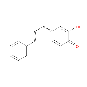 2,5-Cyclohexadien-1-one, 2-hydroxy-4-(3-phenyl-2-propenylidene)-