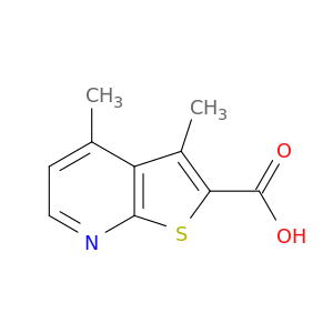 3,4-Dimethylthieno[2,3-b]pyridine-2-carboxylic Acid