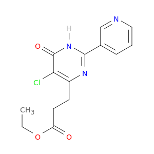 5-氯-6-羟基-2-(3-吡啶基)-4-嘧啶丙酸乙酯