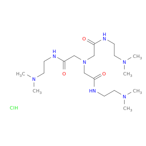 Acetamide, 2,2',2''-nitrilotris[N-[2-(dimethylamino)ethyl]-, hydrochloride