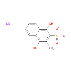 2-萘磺酸,1,4-二羟基-3-甲基-,钠盐(1：1)