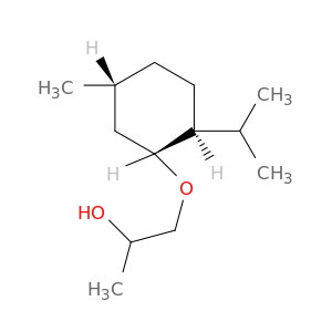 2-Propanol, 1-[[(1R,2S,5R)-5-methyl-2-(1-methylethyl)cyclohexyl]oxy]-