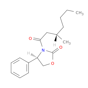 2-Oxazolidinone, 3-[(3S)-3-methyl-1-oxoheptyl]-4-phenyl-, (4R)-