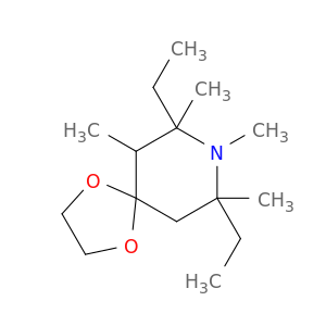 1,4-Dioxa-8-azaspiro[4.5]decane, 7,9-diethyl-6,7,8,9-tetramethyl-