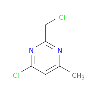 4-Chloro-2-(chloromethyl)-6-methylpyrimidine