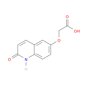 Acetic acid, [(1,2-dihydro-2-oxo-6-quinolinyl)oxy]-