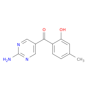 Methanone, (2-amino-5-pyrimidinyl)(2-hydroxy-4-methylphenyl)-