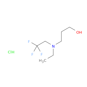 3-[ethyl(2,2,2-trifluoroethyl)amino]propan-1-ol hydrochloride