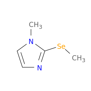 1H-Imidazole, 1-methyl-2-(methylseleno)-