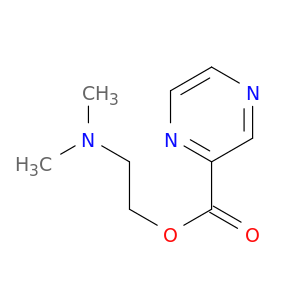 Pyrazinecarboxylic acid, 2-(dimethylamino)ethyl ester